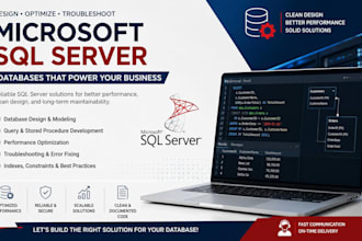 design optimize and troubleshoot microsoft sql server databases