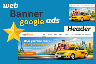 design attractive web banner header website header web slider shopify banner