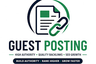 publish guest posts on high authority websites