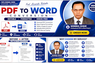 convert PDF to editable word with accurate formatting
