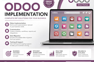 implement and customize odoo erp
