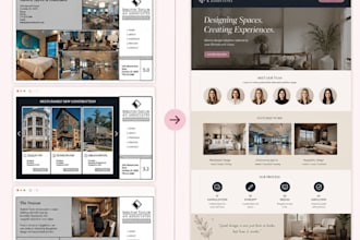 redesign your website for a modern and professional look