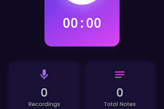 make flutter app and project