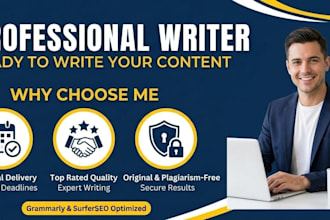 write high quality content