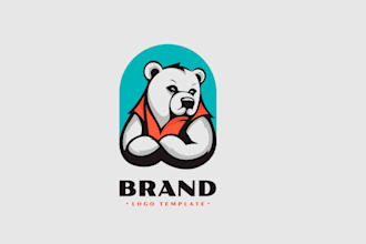 do a teddy bear children brand baby product clothing logo