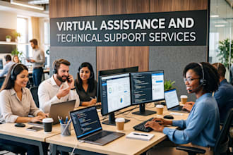 provide reliable virtual assistant and IT technical support