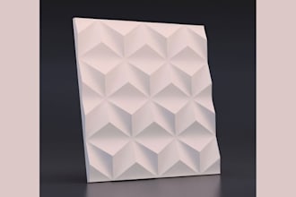 3d bas relief 3d wall art 3d voronoi sculptures 3d tessellation art 3d emblem