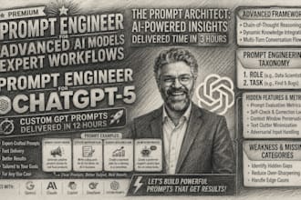 create custom chatgpt, claude, gemini and ai prompts