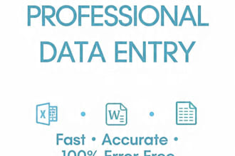 fast and accurate data entry in excel and word
