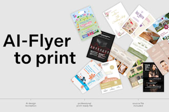 convert your ai flyer into a professional print ready file
