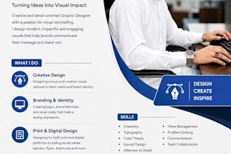 make a advertisement poster of your project