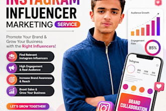 do instagram influencer marketing and promote your brand