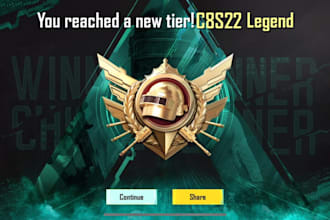 be your professional pubg mobile rank pusher and coach