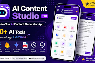 develop a flutter ai app with firebase and gemini ai