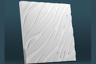 3d bas relief 3d wall art 3d rosettes plinths cornices 3d zebra wall molds stl
