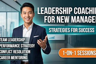 provide professional leadership coaching for new managers and team leaders