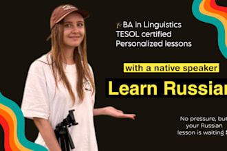 help you learn russian with personalized lessons