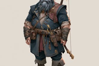 dnd character art and dnd character art