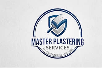 do a construction scaffolding demolition plastering logo