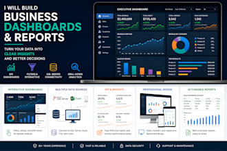 build custom business dashboards and reports