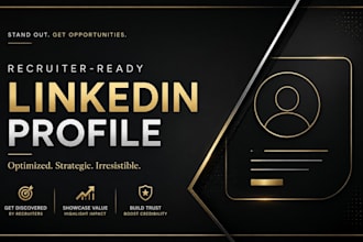 write a professional linkedin profile that gets you noticed