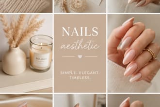 design aesthetic pinterest pins in canva