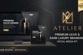 design a professional website or app