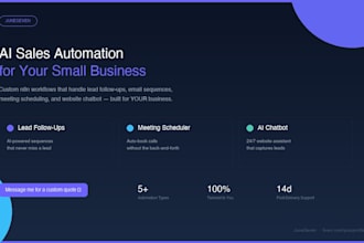automate your sales follow ups and bookings with ai