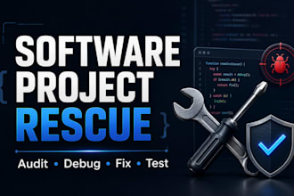 audit, debug, and rescue your software project