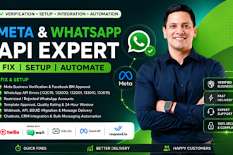 fix whatsapp business API meta verification twilio 360dialog whatsapp automation