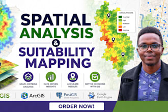 perform spatial analysis and suitability mapping