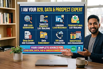data enrichment, targeted b2b lead generation, contact list, email list building