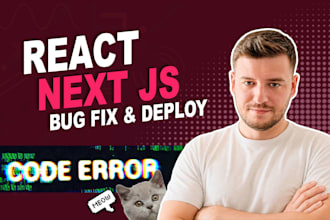 fix next js bugs build errors and vercel deployment