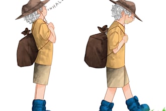 create whimsical illustrations for your childrens book