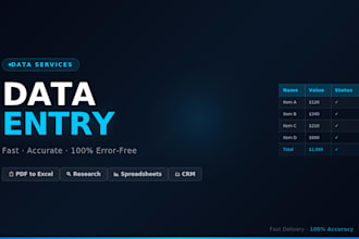 do fast and accurate data entry and copy paste work