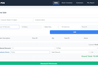 build a custom cloud pos and inventory web app