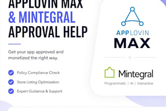 do applovin max or mintegral account approval