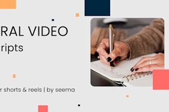 write engaging you tube shorts and instagram reels scripts