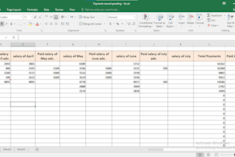 clean, format, merge, split excel data