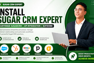 install sugar crm expert customize sugarcrm api integration suitecrm