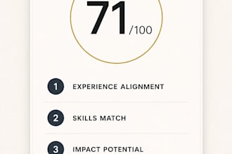 analyse your CV and linkedin profile to identify top fixes