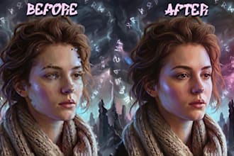 fix, edit and enhance ai generated art