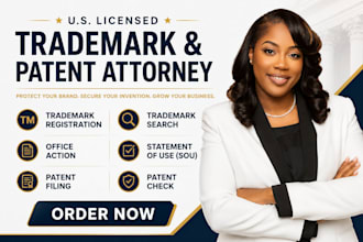 do trademark search, trademark registration, patent filing, trademark attorney