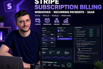 integrate stripe subscription billing and webhooks for your saas