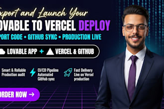 export lovable app to github and deploy to vercel production