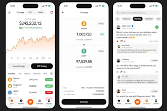 build a secure crypto exchange platform with admin dashboard