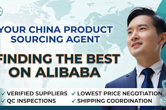 be your product sourcing agent, china and alibaba supplier sourcing