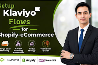 setup ecommerce email marketing flows in klaviyo