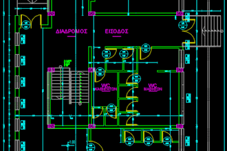 convert your PDF sketch or old building plan into an accurate cad drawing