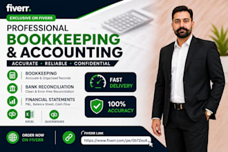 do professional bookkeeping, accounting, bank reconciliation, and financial stat